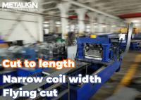 Machine de découpe à vol d'enroulement étroit à longueur Ctl 1,5-2,5 mm épaisseur du matériau