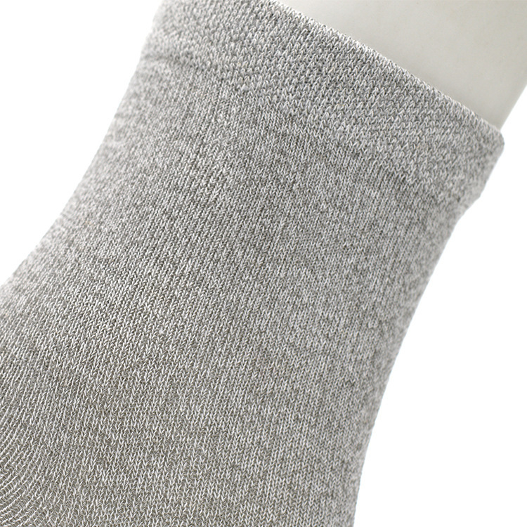 New Style Anti-Static ESD Silver Fiber Antibacterial Socks Soft Long Sock for Grounding One Pair