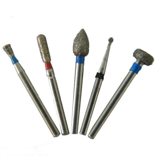 Flat End Cylinder Diamond Bur High Speed Dental Bit Needle