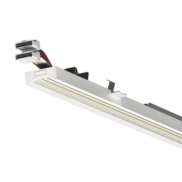40/50/60W Dimmable DALI LED Linear Light Fixture with Wide Voltage Range