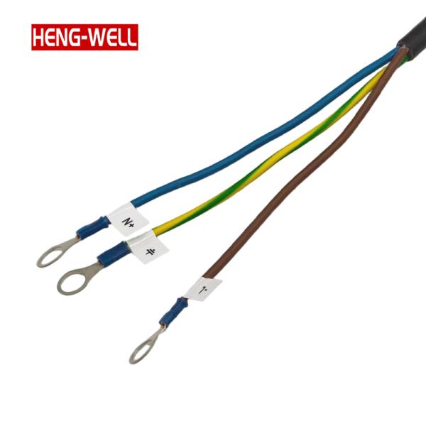 SAF-D-Grid 400V 3-Core Industrial-Grade Heavy-Duty Power Extension Cord for Computer PDU Communication Equipment