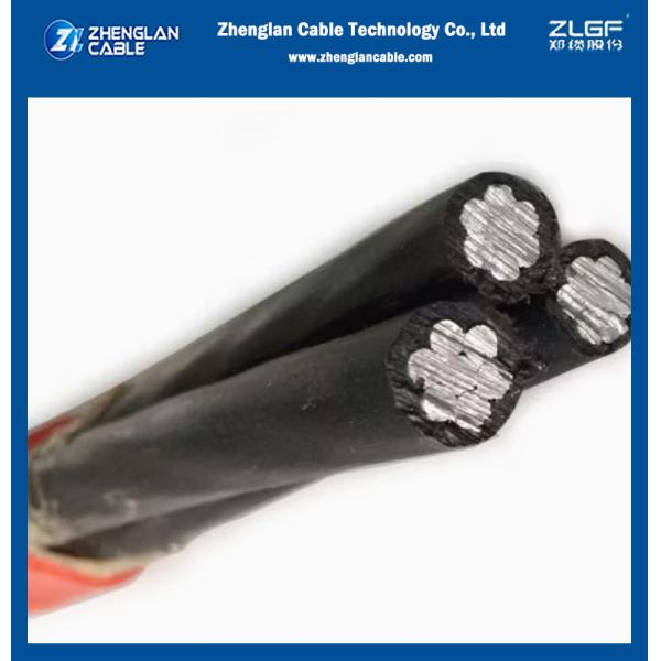 0.6~1kV Low Voltage XPLE Insulated Aerial Bundled Cables 3x25MM2 IEC 60502