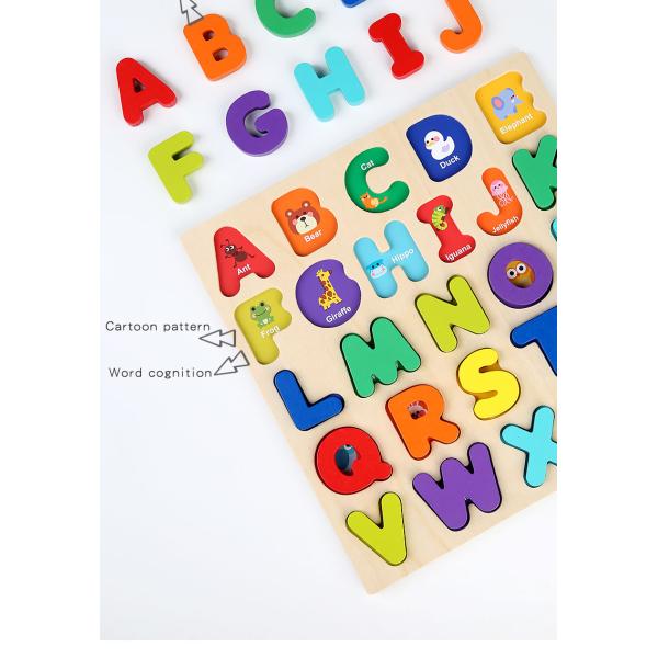 Wooden Puzzle Toys Montessori Educational Toy for Kids Learning 2024 Children Baby Kindergarten Toys Learning Resources