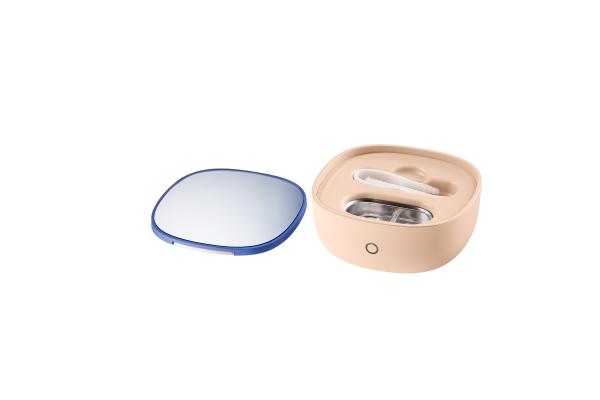 Contact lens ultrasonic cleaning machine