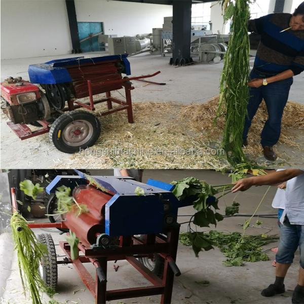 Farmer Hemp Jute Peeling Machine , Ramie Sisal Fiber Extraction Machine