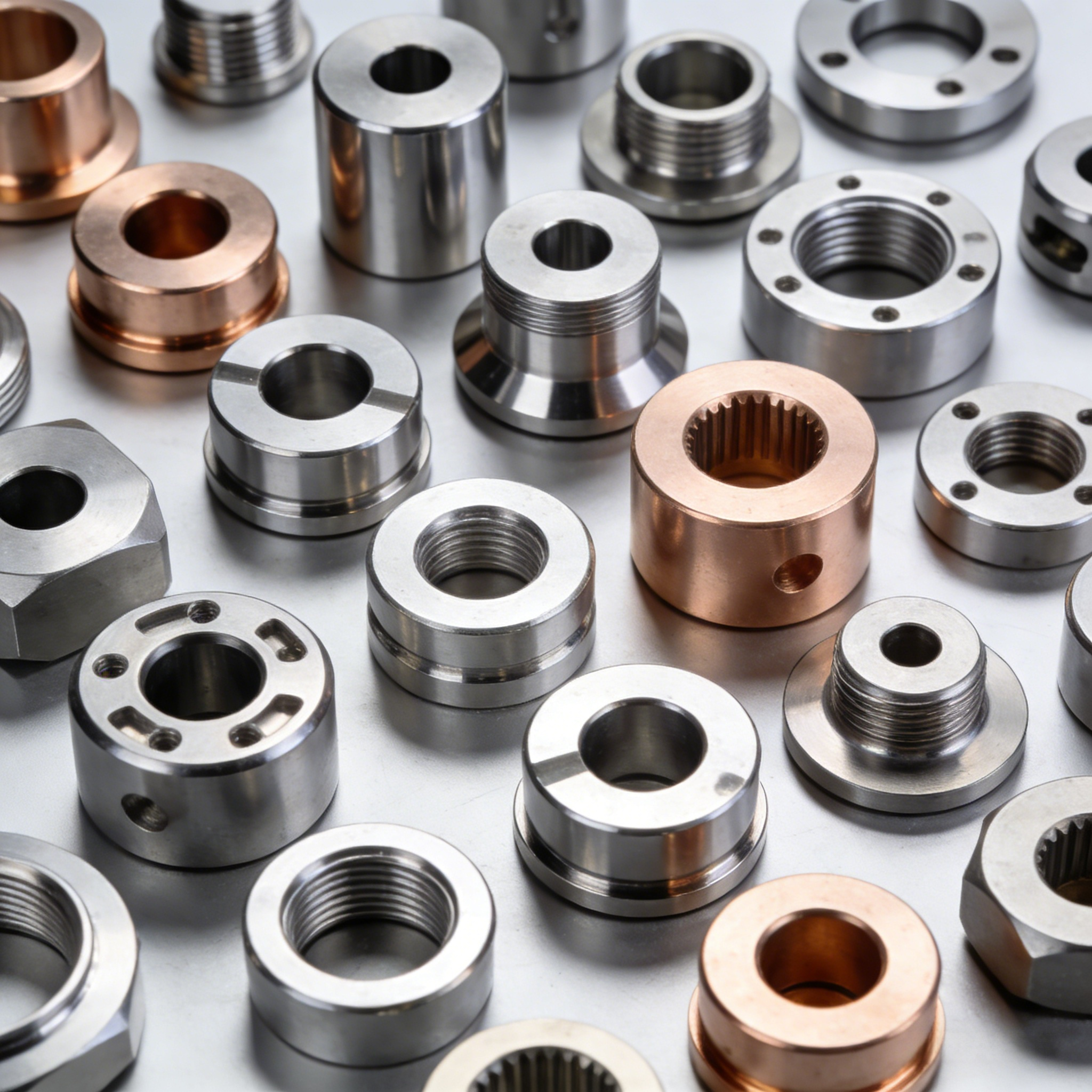 Stainless Steel CNC Turning Milling Parts Aluminum Copper Metal Components