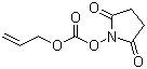 Amino protective reagent;Allyl N-succinimidyl carbonate;cas:135544-68-2;99%