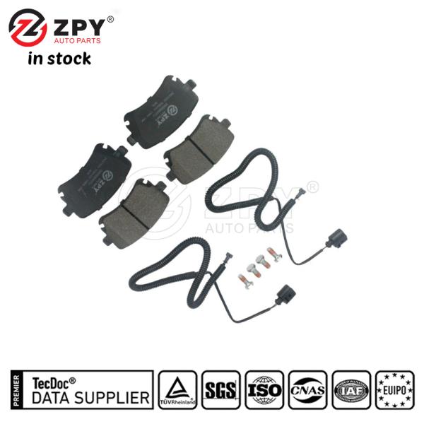ZPY Rear Brake Pads 3W0698451J for Audi VW Porsche