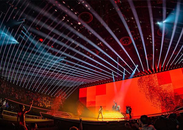 Back Maintenance P3 Rental LED Displays 52x52 dots For Advertising Outdoor