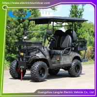 Chariot de golf légalement électrique 4 places sur mesure 5 kW moteur à courant alternatif chariots de chasse hors route