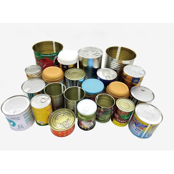 Custom Printed Drum Shape Coffee Tin Cans Metal Tin Bottle