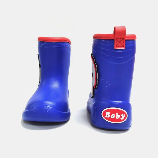 Lightweight Non Slip Kids Ankle PVC Dinosaur Rain Boots