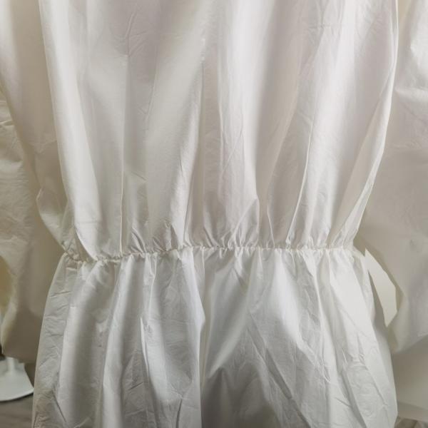 S-5XL White Waterproof Microporous Protective PPE Safety Coveralls For USA Market