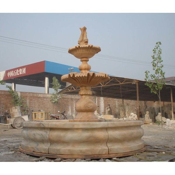 Antique Lion Head Stone Marble Water Wall Fountain Outdoor