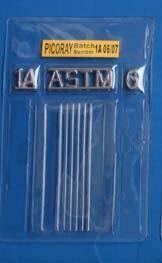 X-ray Accessories, IQI, Wire Penetrameter, Radiography Accessory, NDT accessories