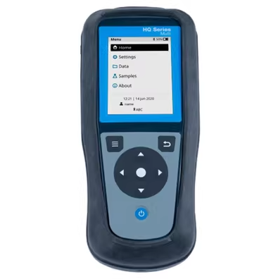 HACH HQ2200 IP67 Waterproof Portable Water Quality Meter with 10,000 Data Readings and Automatic Calibration.