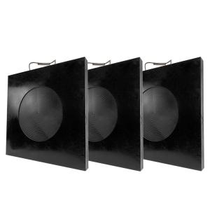 Pads de salida de PE UHMW 500x500x50 mm para camiones de bombeo de hormigón