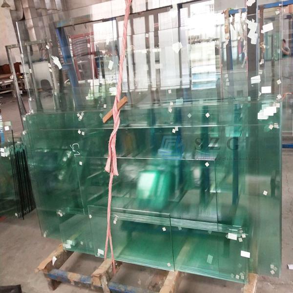 12mm 1/2 Inch Tempered Safety Glass with Compliance Standard in Customized Color