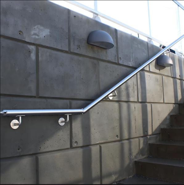 Wall Mounted Stair Railing Rust Proof Indoor Outdoor Safety Guard