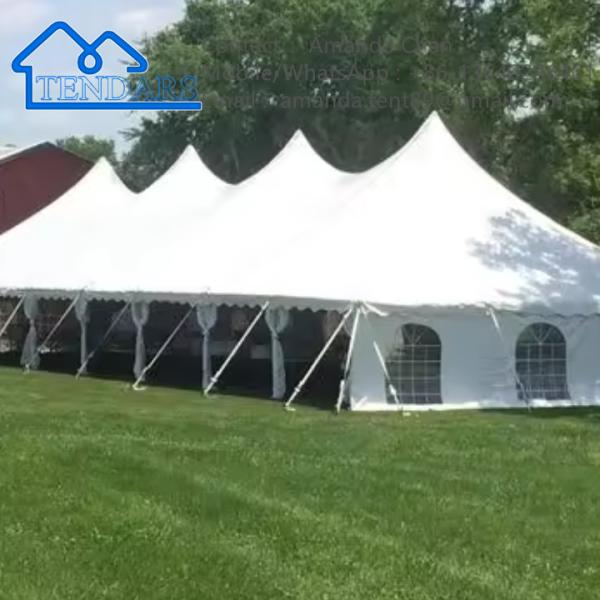Tendas de exposição Tenda de pagode com estrutura de alumínio Tendas para eventos ao ar livre de casamento