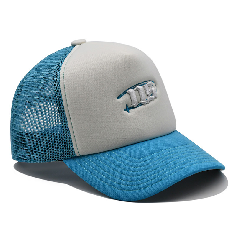 Unisex шляпа водителя грузовика Snapback с вышитой шляпой сетки губки логотипа