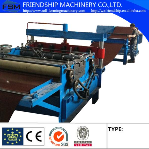 Гальванизированный стальной крен панели крыши катушки формируя машину 15м/Мин катушки машины разрезая