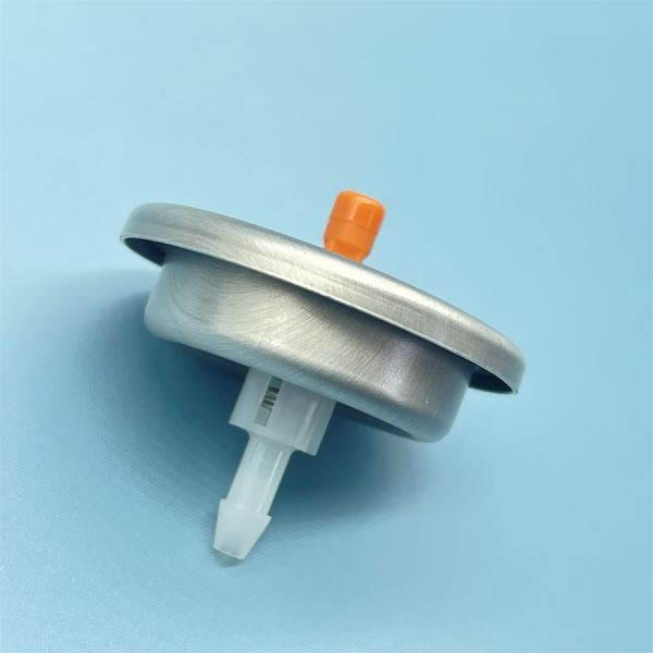 Durable Hair Mousse Inverted Aluminum Valve for Cosmetic Brands with Anti-Corrosion Coating