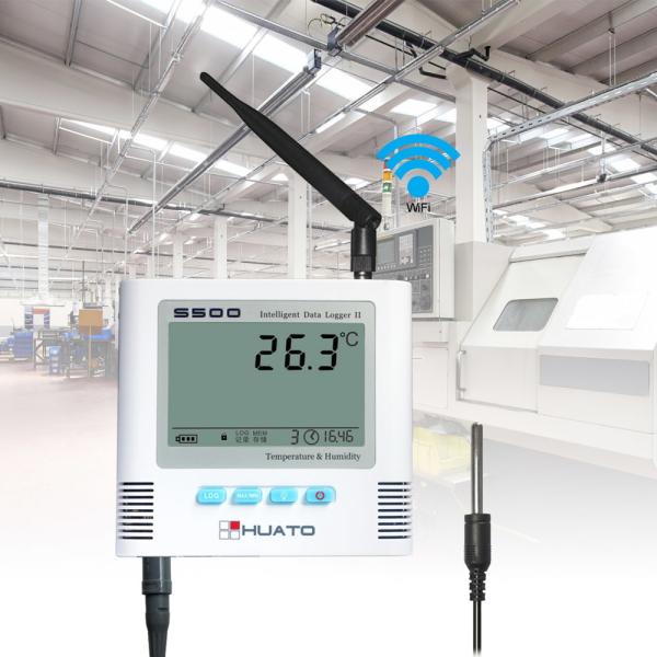 Museum Wifi Temperature Humidity Sensor , Temperature Wifi Transmitter