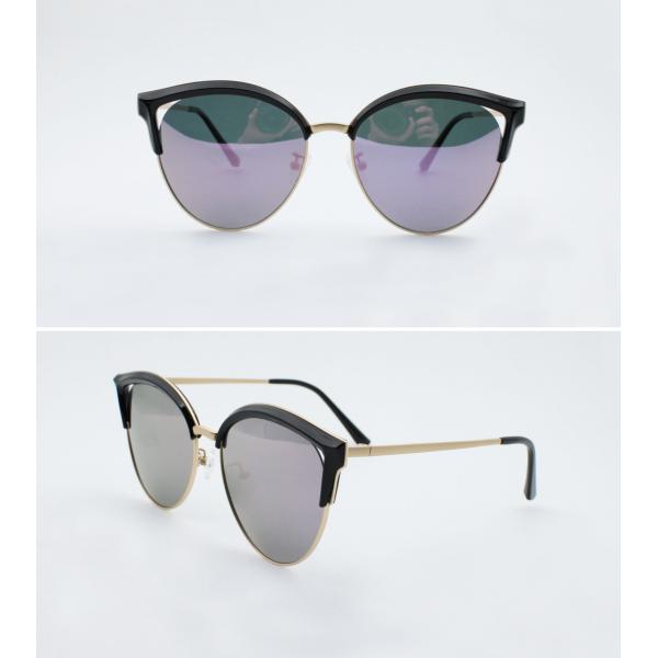 Cateye Retro style Plastic metal Sunglasses for Ladies Womens Casual fashion glasses