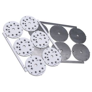 Carte PCB en aluminium 12V de côté simple fait sur commande pour la lumière de LED