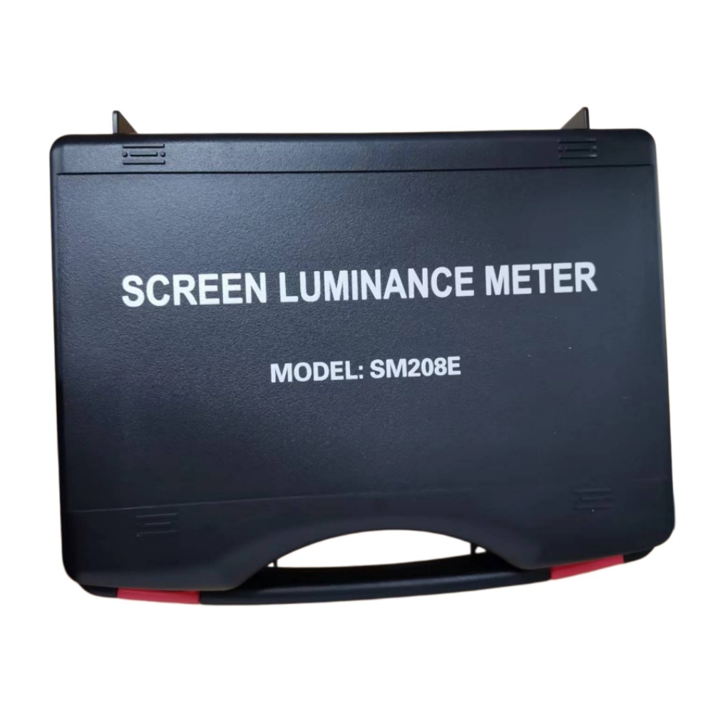 SM208E Screen Brightness Meter with 0.01~39990 CD/M² Measure Range, Silicon Photocell Detector, and High-definition LCD Display