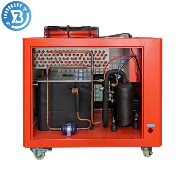 Small Air Cooled Chiller Ultrasonic Cleaning Recirculating Water Chiller 1HP