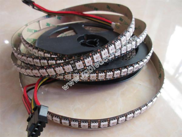 programmable color changing led strip 144 pixels per meter apa102