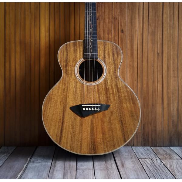 Custom Mini Jumbo Grand Travel KOA Custom Guitar