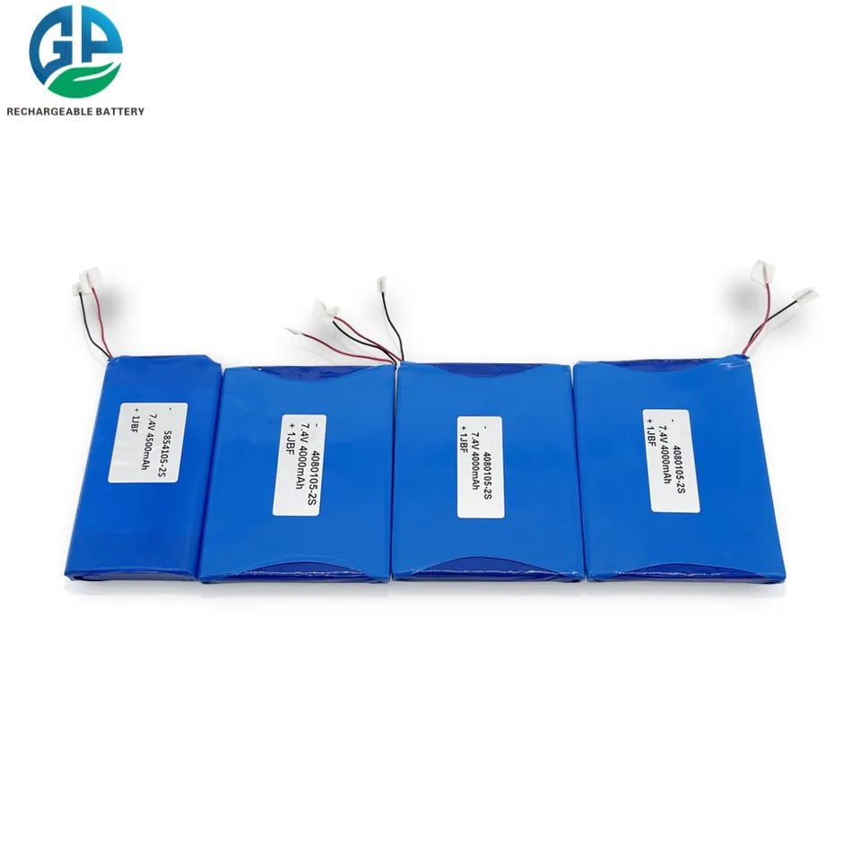 7.4v Ли-ионный полимерный аккумулятор 4080105 2S 7.4v 4000mah KC Lipo аккумулятор 403048