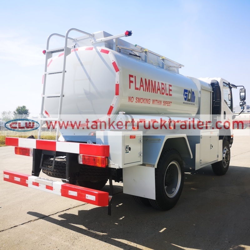 FAW 4×4 5000L Fuel Dispenser Truck for Off-Road Fuel Supply