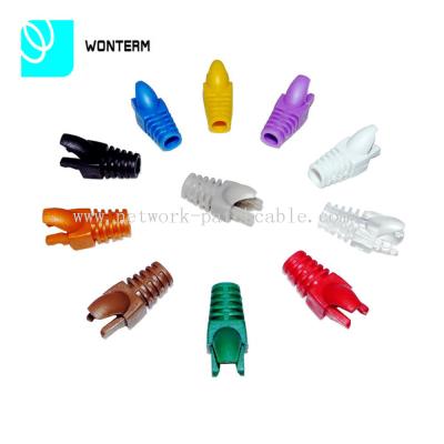 100 Boots Cap Plug Rj 45 Network Jack For Computer Cat5e Cat6 Boot