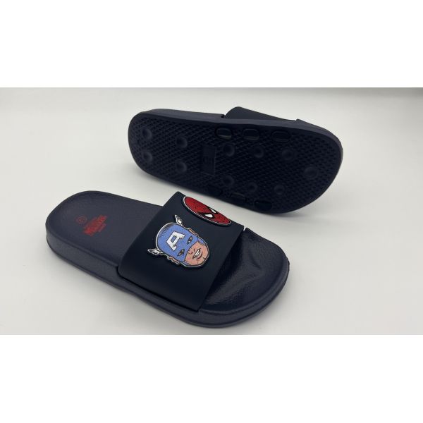 Slip On Licensé Slide de piscine pour enfants sandales Avengers pantoufles légères