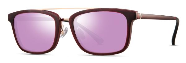 PARIM Quality Clip On Magnetic Optical Frames Eyeglasses & TAC Polarized Mirror Sunglasses #83603 B1/C1/R1