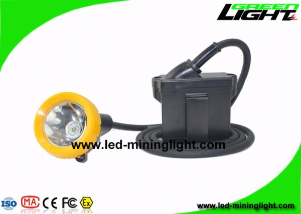 7.8Ah Explosion Proof Miners Helmet Light  Underground With Silicon Button Cap