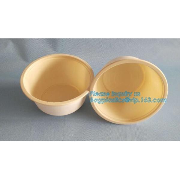 Disposable Bagasse Pulp Biodegradable Ice Cream Corn Starch Bowl Packaging For Food,Biodegradable corn starch bowl for s