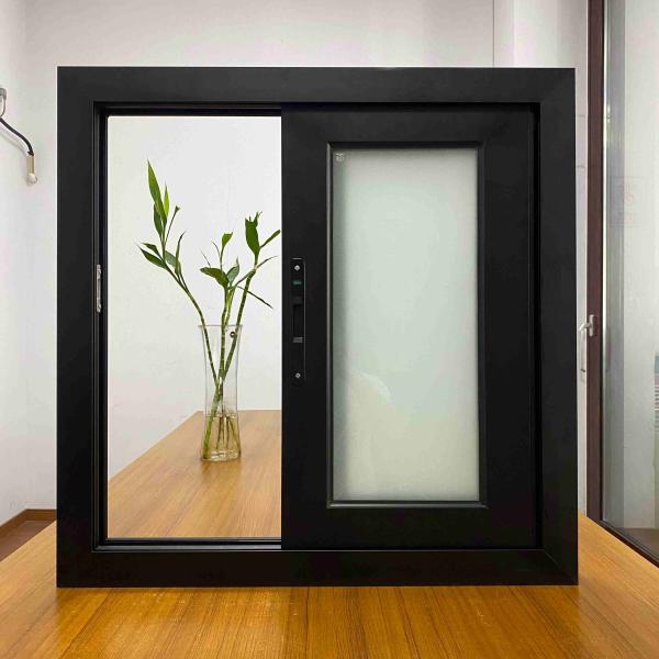 Aluminium Sliding Windows with Double Glaze Glass and Insect Screen