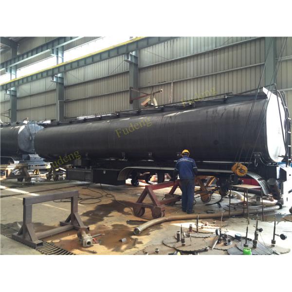 50000 Liters transport bitumen tank truck trailer with heating system