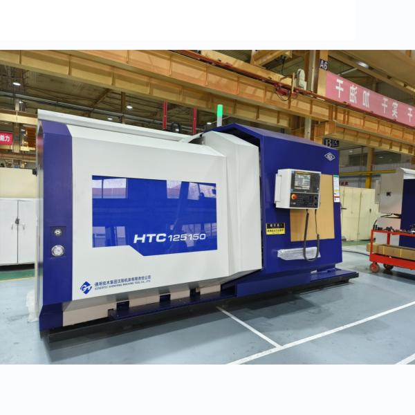 HTC125 Largesize Seria Horizontal Flat Bed CNC Lathe Alta rigidez Alta velocidade SMTCL SYMG
