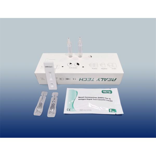 CE, ARTG, DIMDI Novel SARS-Cov-2 Antigen Rapid Test Cassette (Swab) For Professional Use