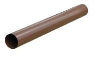 Poudre peinte autour du tube en aluminium anodisé