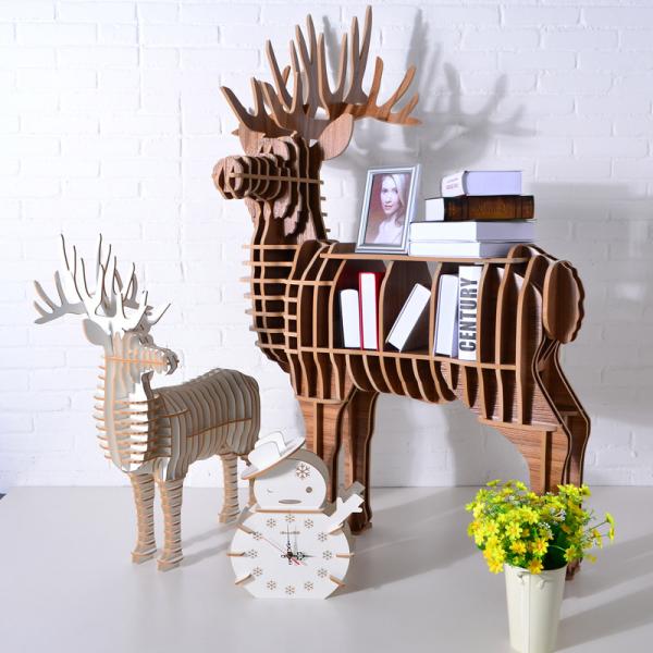 Wonderful Fashion 3D MD Shop Display Shelving With Different Animal Shape