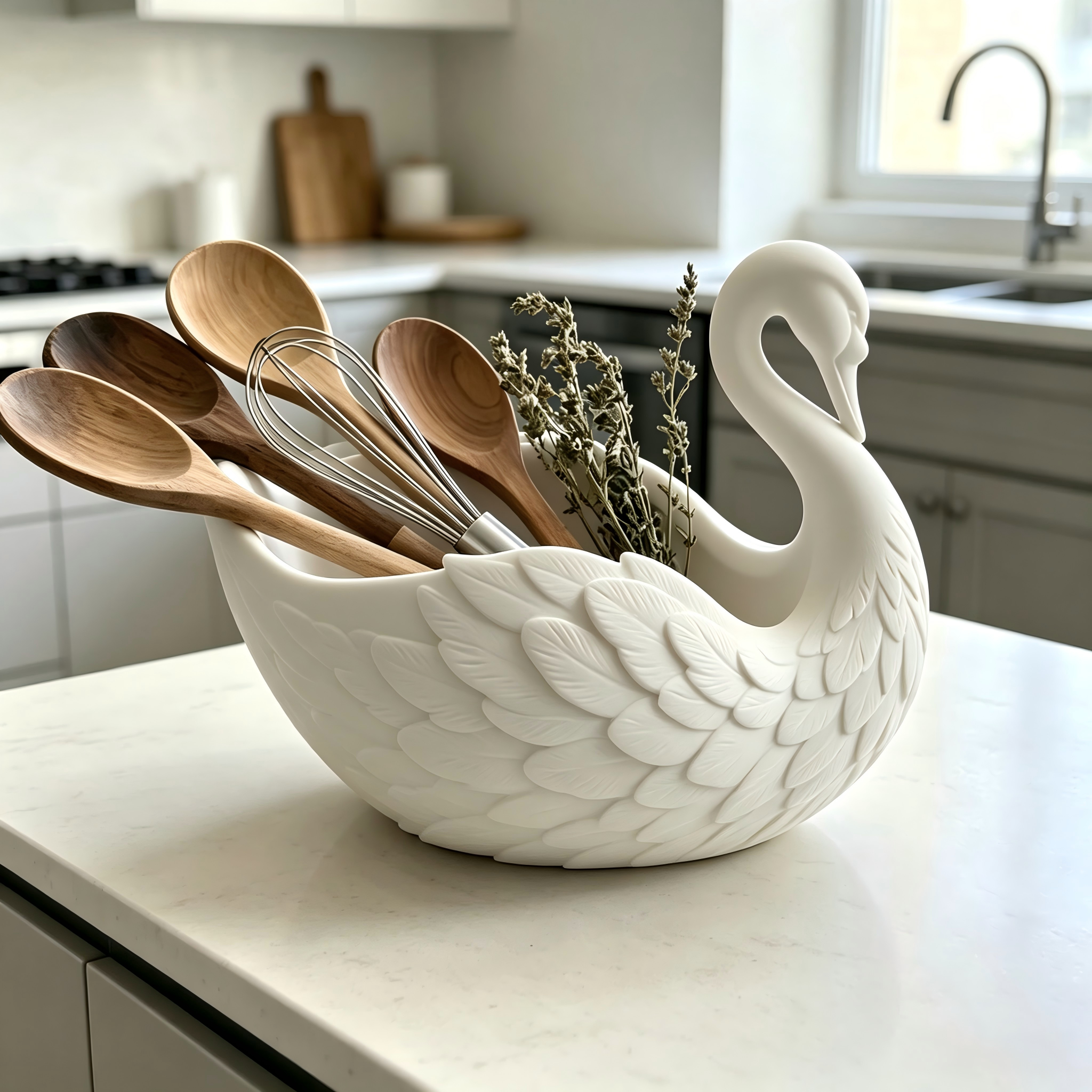Textured 3d Printed Home Decor Small Decorative Bird Shaped Container