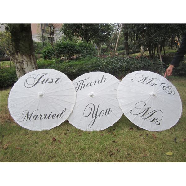 Диаметр украшений 84cm зонтика парасоля свадьбы белой бумаги Bridal