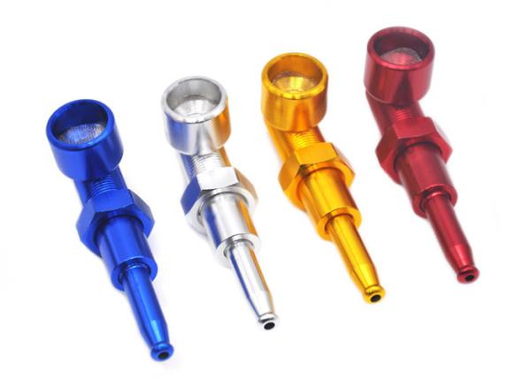 Fashion Creative Metal Smoking Pipe Screw Design 83mm Length 30mm Diameter